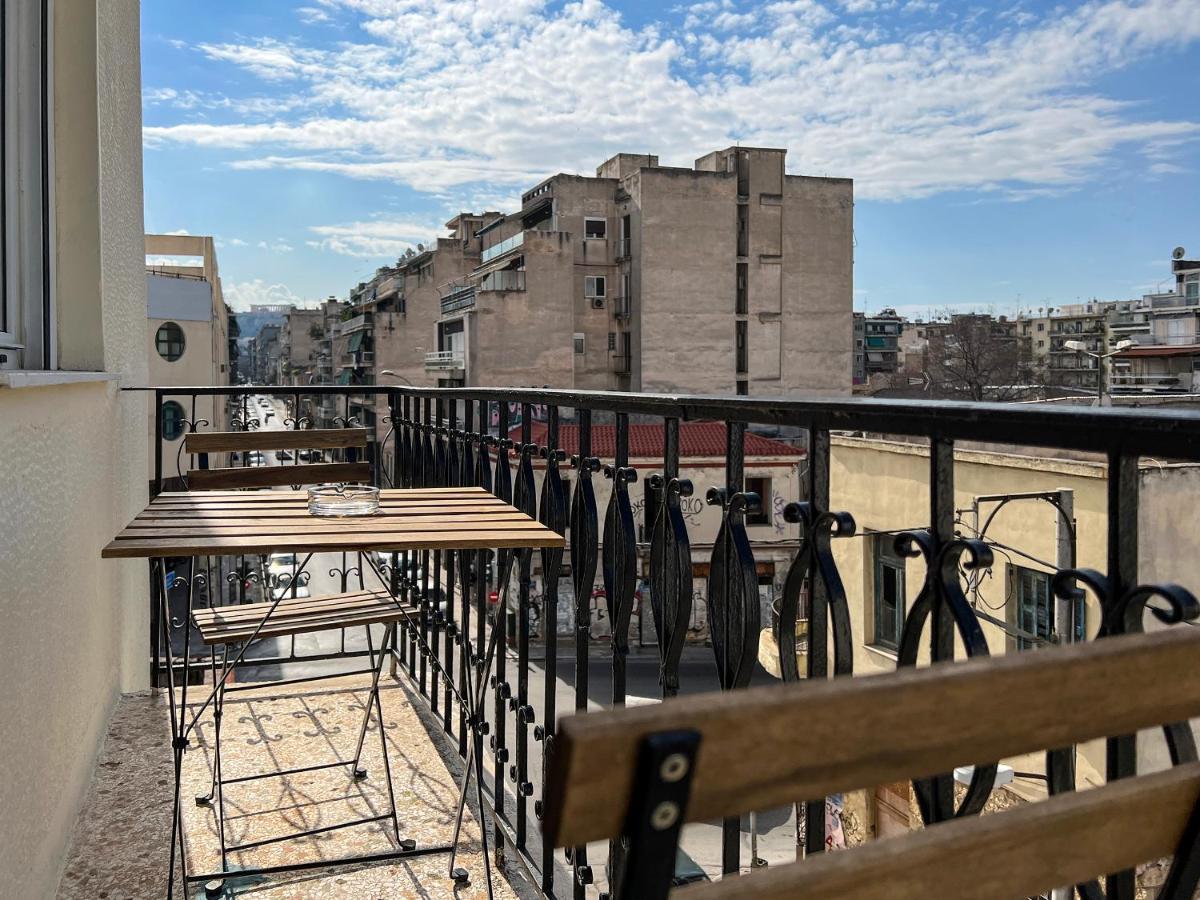 Apartamento Soho Artsy 55Sqm Apt With Acropolis View Atenas Exterior foto